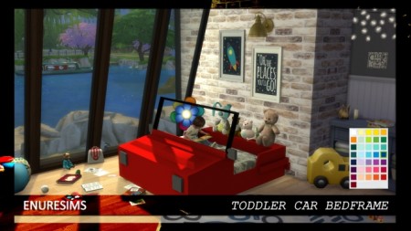 Toddler Car Bedframe at Enure Sims