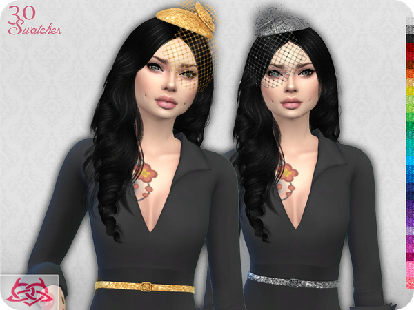 Sims 4 Set Headdress & Belt RECOLOR 1 by Colores Urbanos at TSR