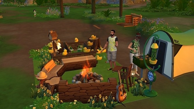 Sims 4 Toddlers Outdoor Station at Hafuhgas Sims Geschichten