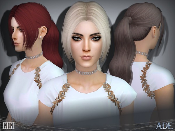 Sims 4 Gigi hair by Ade Darma at TSR