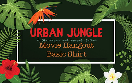 Sims 4 Urban jungle Movie Hangout Shirt Recolor by Sympxls at SimsWorkshop