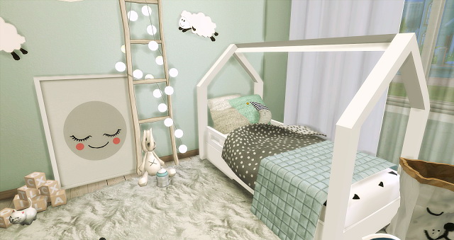 Sims 4 Toddlerroom II at Liney Sims