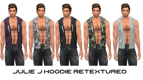 Sims 4 New Hoodie Retextures at Julietoon – Julie J