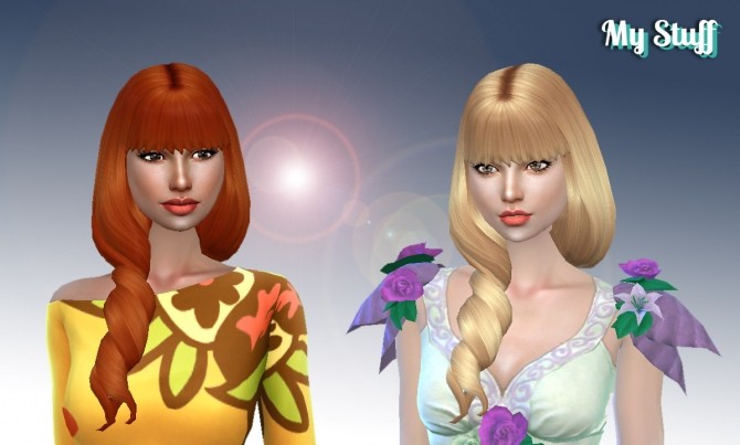 Sims 4 Giavanna Hair at My Stuff