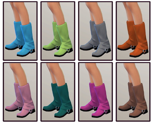 Sims 4 City Shoes Brina at CappusSims4You