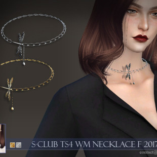 Lace Gold Choker at Heavendy-cc » Sims 4 Updates