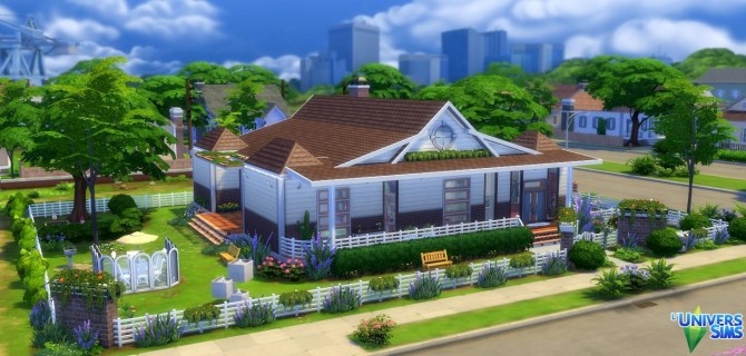 Sims 4 Sans soucis house by Coco Simy at L’UniverSims