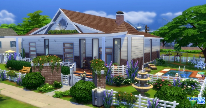 Sans Soucis House By Coco Simy At L’universims » Sims 4 Updates