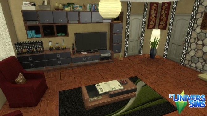Sims 4 La2temps house by Falco at L’UniverSims