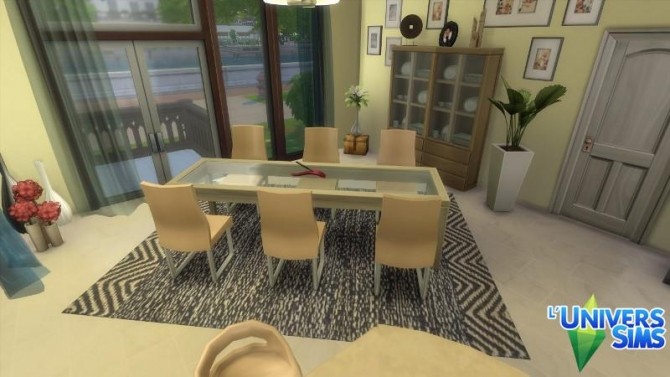 Sims 4 La2temps house by Falco at L’UniverSims