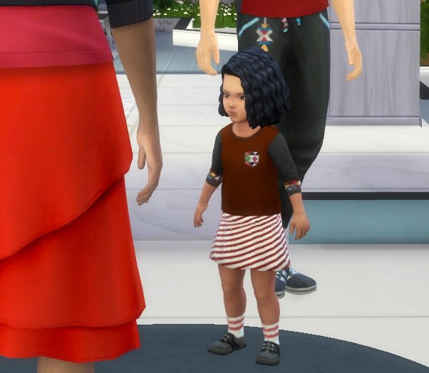 Sims 4 Toddler’s Moment Skirt at Birksches Sims Blog