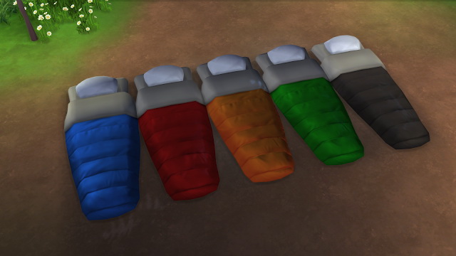 Snug As A Slug Functional Sleeping Bag At Pickypikachu Sims 4 Updates
