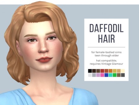 Daffodil Hair at Femmeonamissionsims