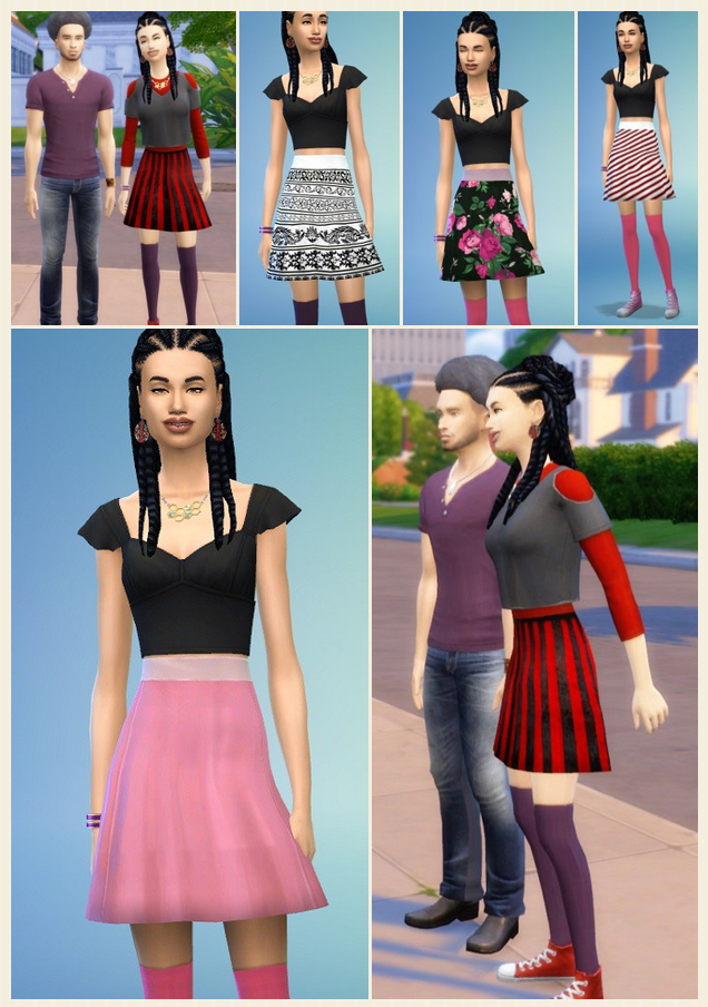 Sims 4 Lady’s Skirts at Birksches Sims Blog