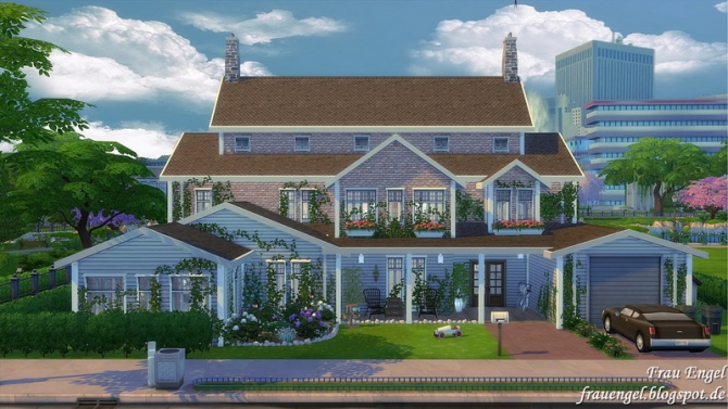 Stefania house at Frau Engel » Sims 4 Updates