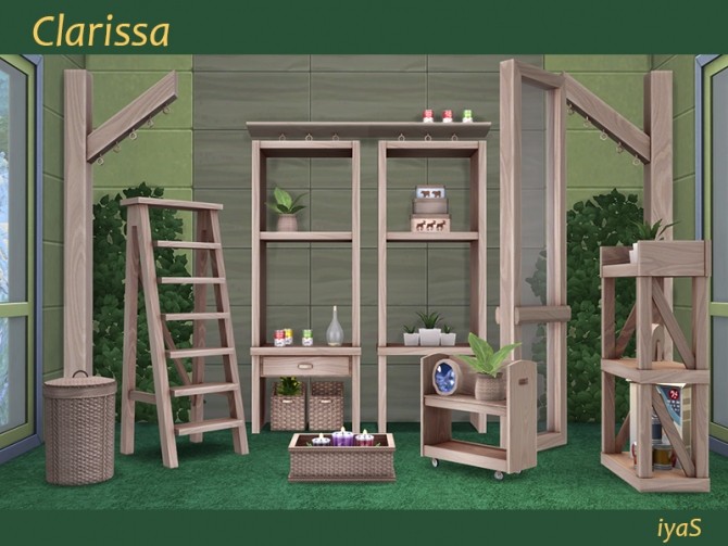 Sims 4 Clarissa set at Soloriya