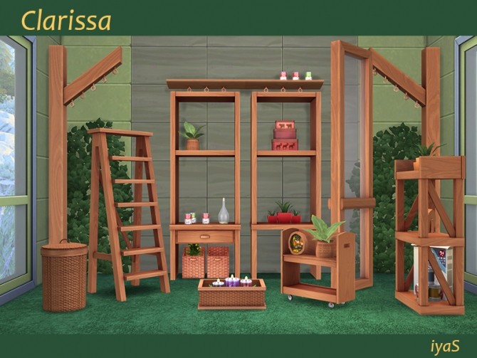 Sims 4 Clarissa set at Soloriya