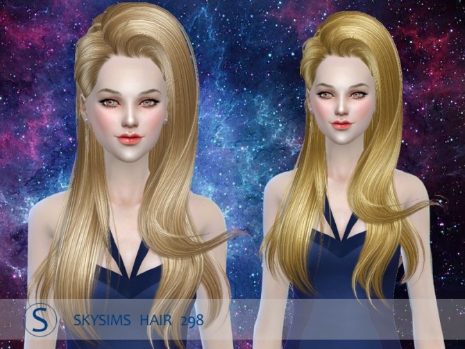 Sims 4 Hair 298 (Pay) by Skysims at Butterfly Sims