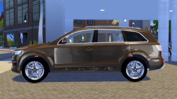 Sims 4 Audi Q7 Offroad Style 2010 (UPDATE) at OceanRAZR