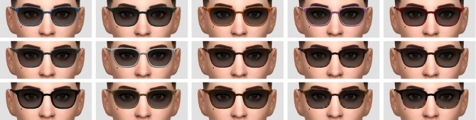 Sims 4 Timothy Glasses & Sunglasses at Femmeonamissionsims