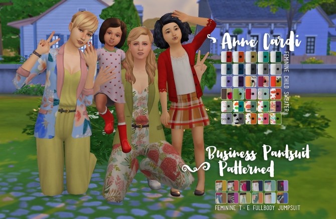 Sims 4 Happy Apple Day set at The Plumbob Tea Society