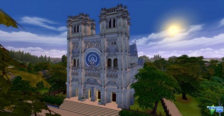 Notre Dame de Paris by audrcami at L’UniverSims