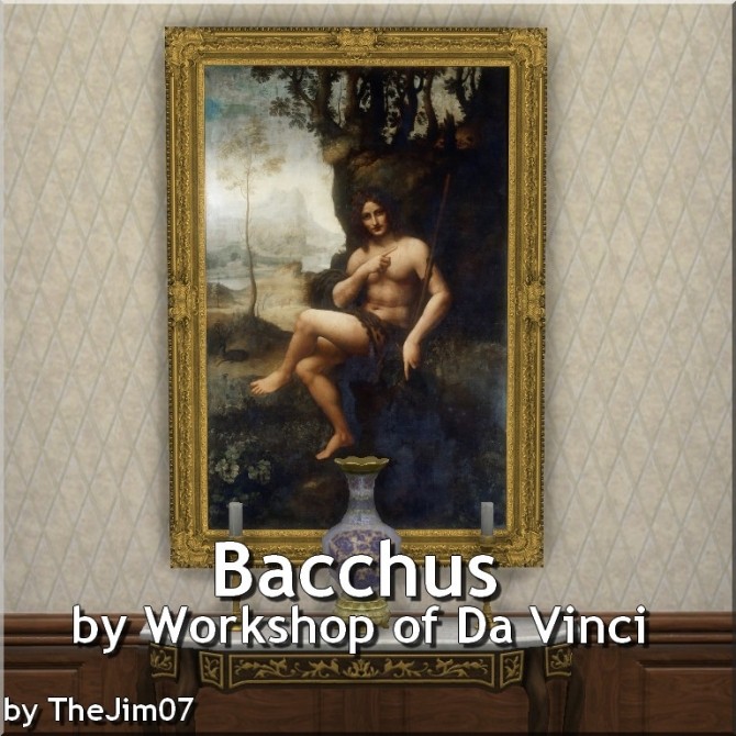 Sims 4 Bacchus by Workshop of Da Vinci by TheJim07 at Mod The Sims