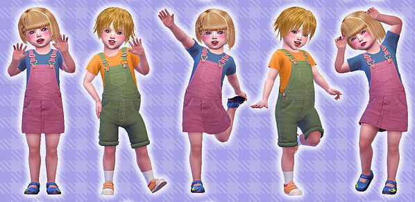 Sims 4 Toddler Pose 04 at A luckyday