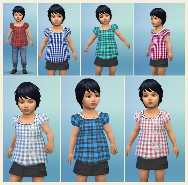 Sims 4 Toddlers Square Shirt at Birksches Sims Blog