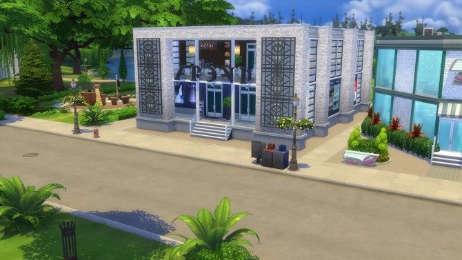Sims 4 National Treasure Library by JessCriss at Mod The Sims