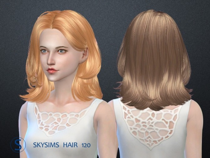 Sims 4 Skysims hair S4 120 (Pay) at Butterfly Sims