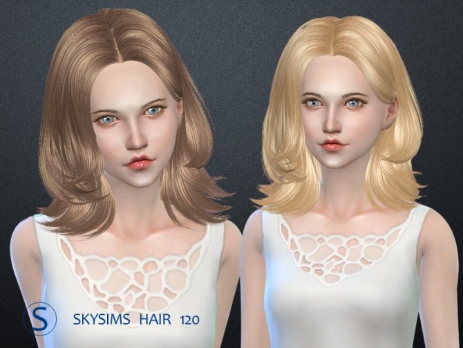 Sims 4 Skysims hair S4 120 (Pay) at Butterfly Sims