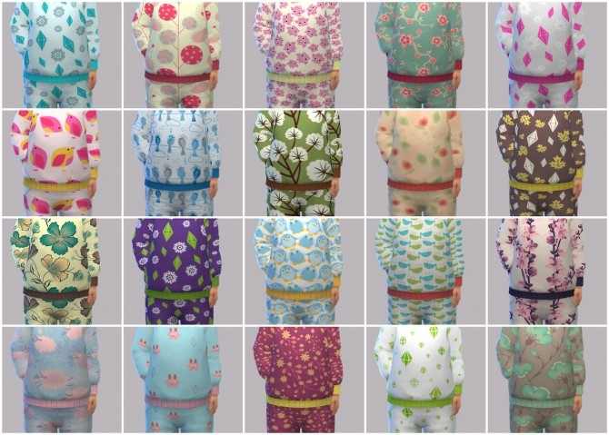 Sims 4 Toddler Tracksuits at Maimouth Sims4