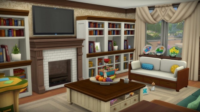 Sims 4 Parents House no CC at Frau Engel