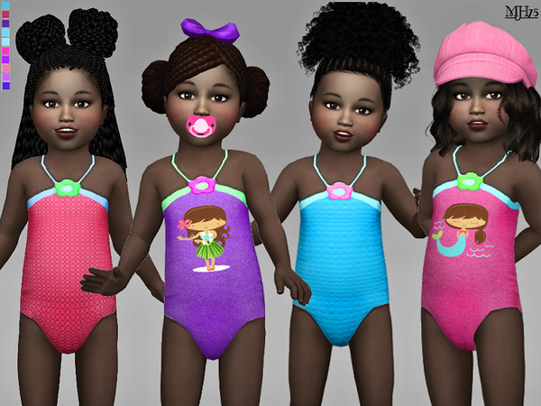 Sims 4 So Cute Swimsuit by Margeh 75 at TSR