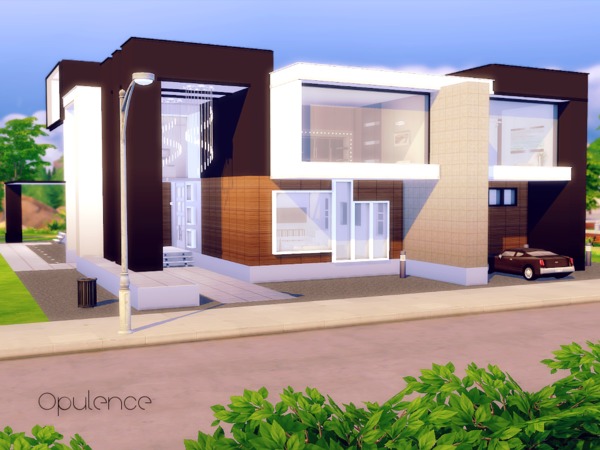 Sims 4 Opulence house by Torque at TSR