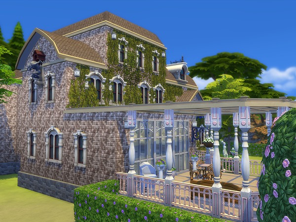 Sims 4 Francesca Estate by Ineliz at TSR