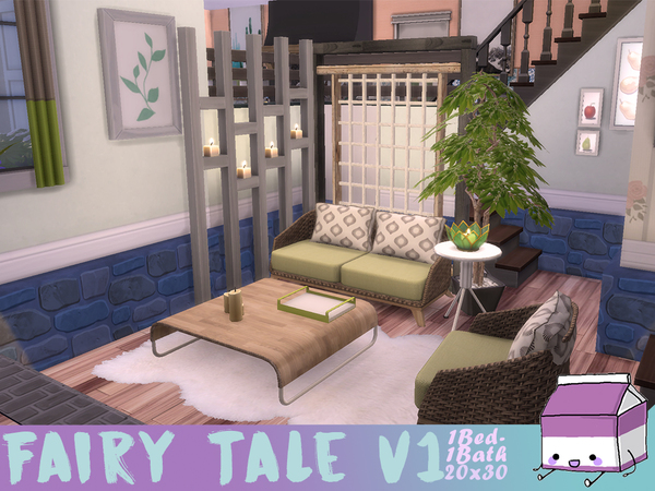 Sims 4 Fairy Tale Cottage by CandanceLakes at TSR