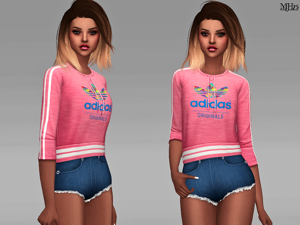 Sims 4 Athletico Tops by Margeh 75 at TSR
