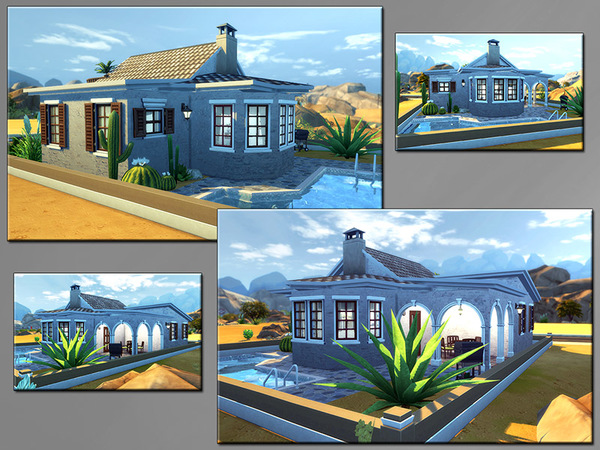 Sims 4 MB La Felicidad house by matomibotaki at TSR