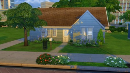 Starter Ranch Retreat from TS2 in TS4 by SnowieSimmer at Mod The Sims