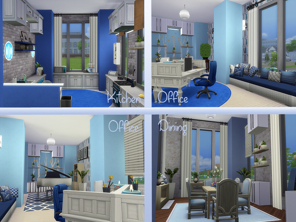 Sims 4 Bluebird house by lenabubbles82 at TSR