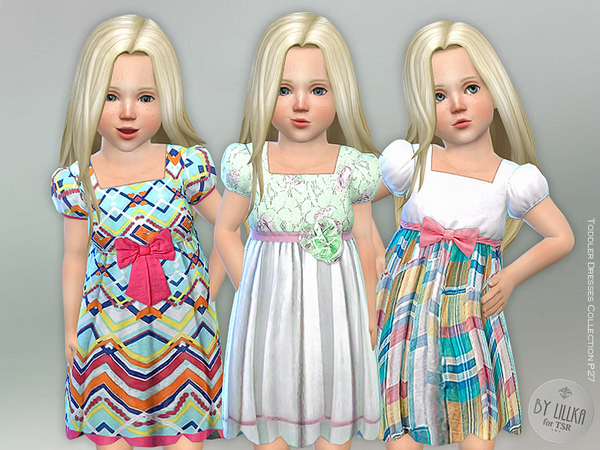 Sims 4 Toddler Dresses Collection P27 by lillka at TSR