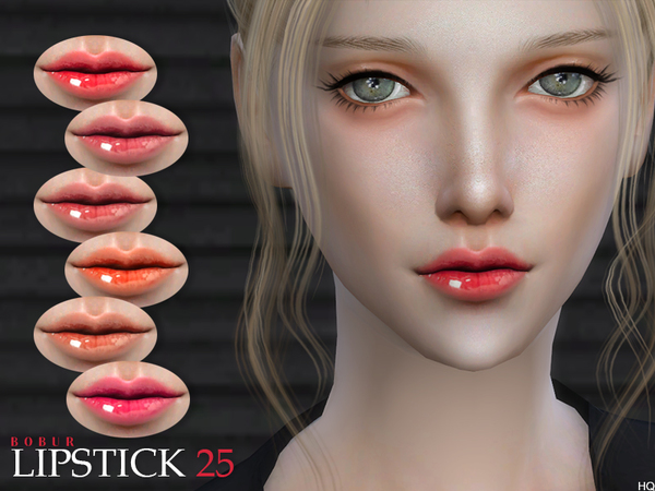 Sims 4 Lipstick 25 by Bobur3 at TSR
