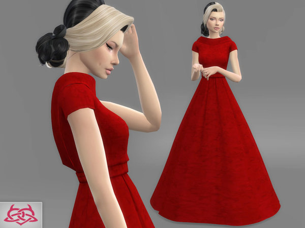 Sims 4 Wedding Dress 6 by Colores Urbanos at TSR
