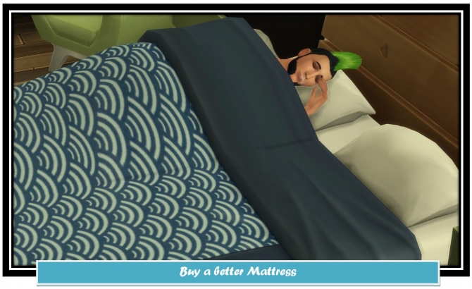 sims camping mattress