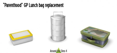 Parenthood Lunch bag Replacement at Around the Sims 4