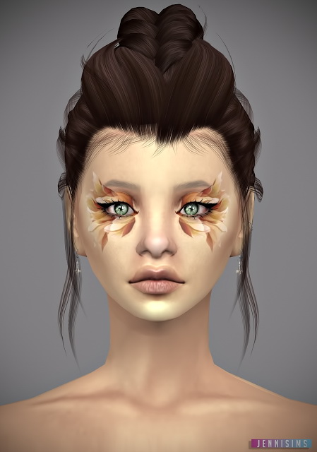 Sims 4 Makeup SpringPetals EyeShadow at Jenni Sims