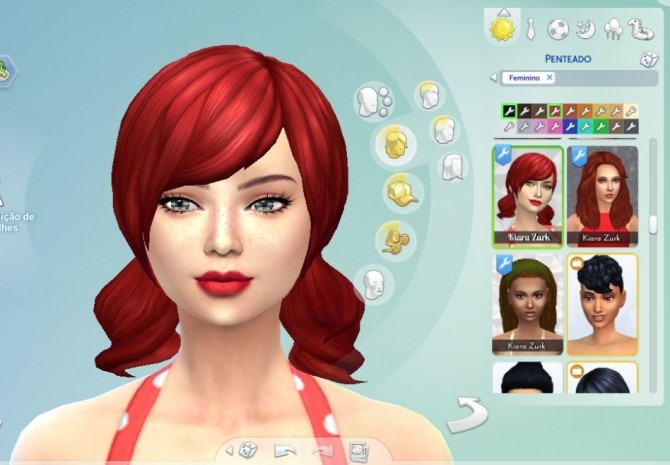 Sims 4 Dolly Hair Version 2 at My Stuff