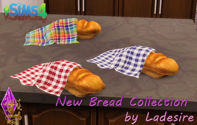 Sims 4 New Bread Collection at Ladesire